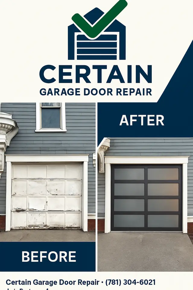 Garage Door Repair — Needham