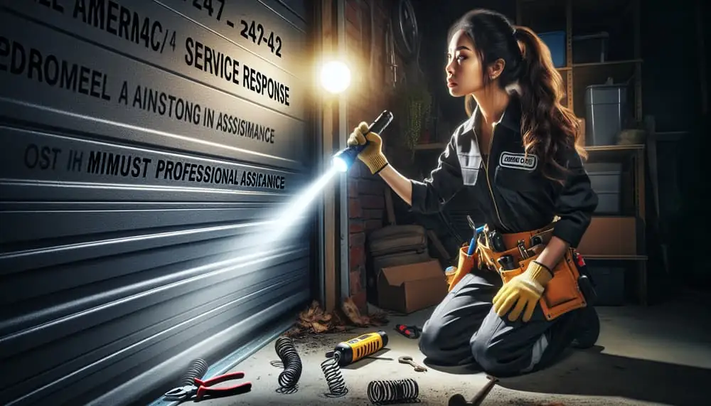 Emergency Garage Door Repair — Waban
