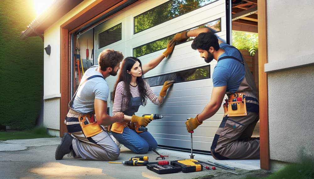 Garage Door Installation in Wellesley