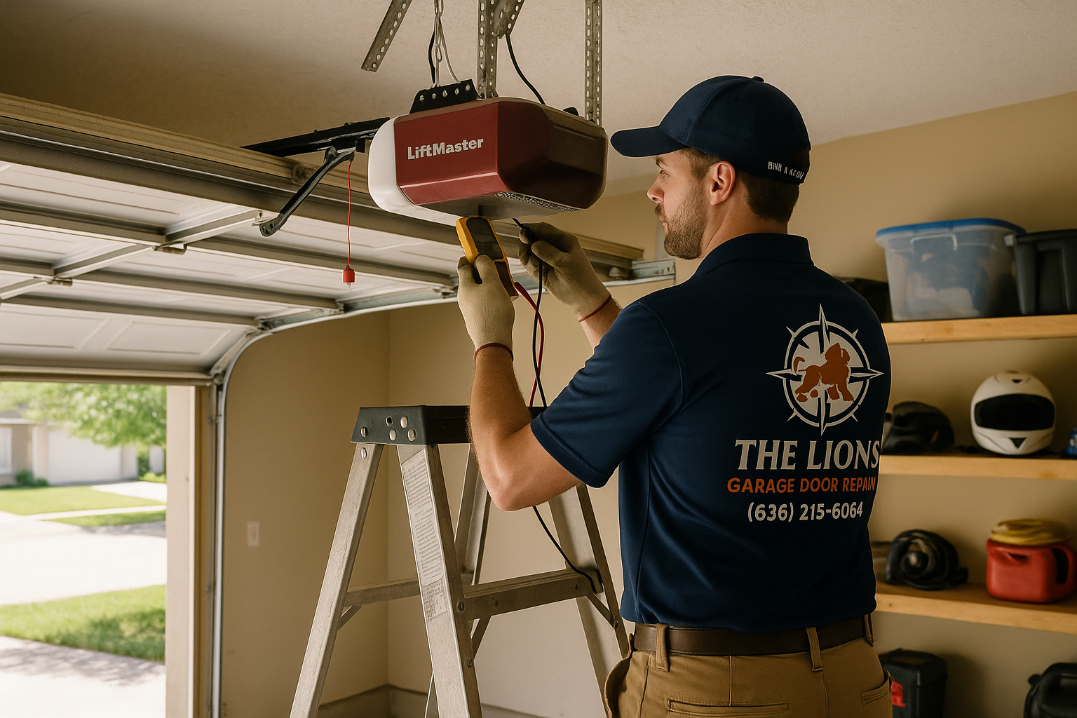 Garage Door Opener Repair in Wellesley