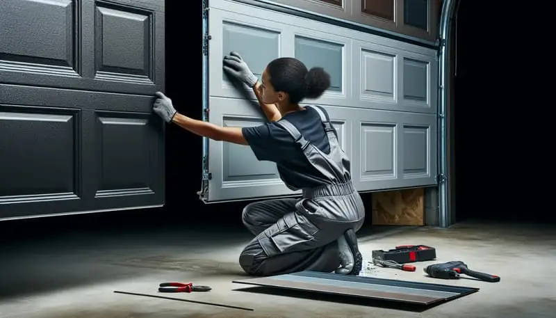 Garage Door Panel Replacement — Cochituate