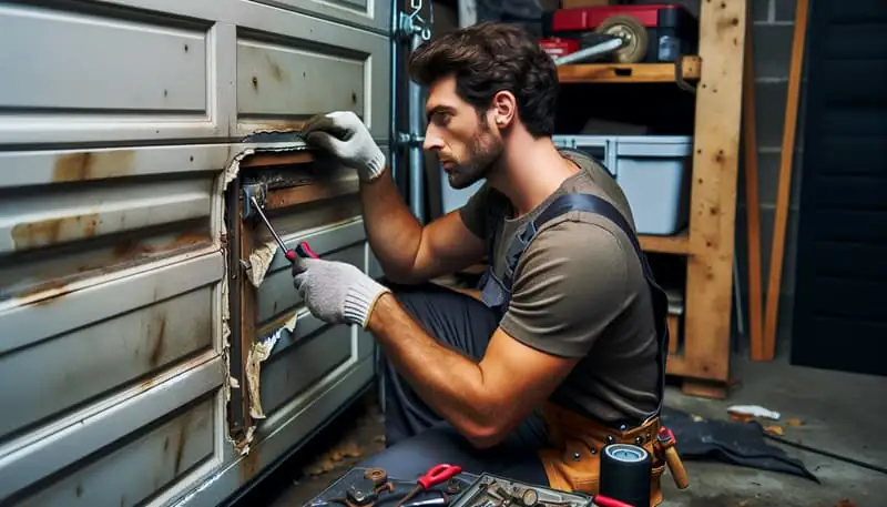 Garage Door Panel Replacement — Lincoln