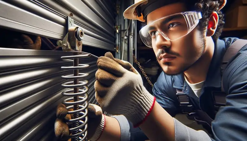 Garage Door Spring Repair — Waban