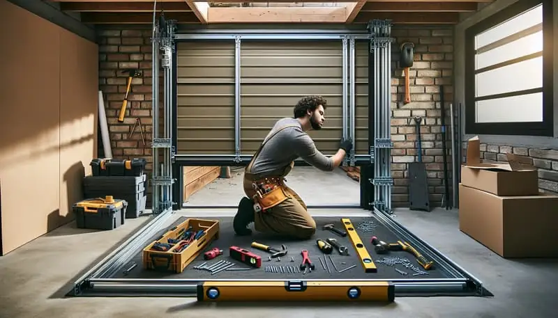 Garage Door Track Repair — Oakdale